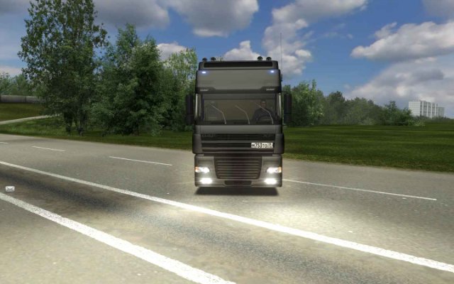 gts DAF XF 95 Black + interieur 5  ETS & GTS