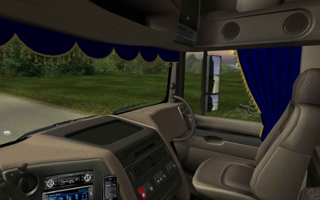 gts DAF XF 95 Black + interieur 7  ETS & GTS