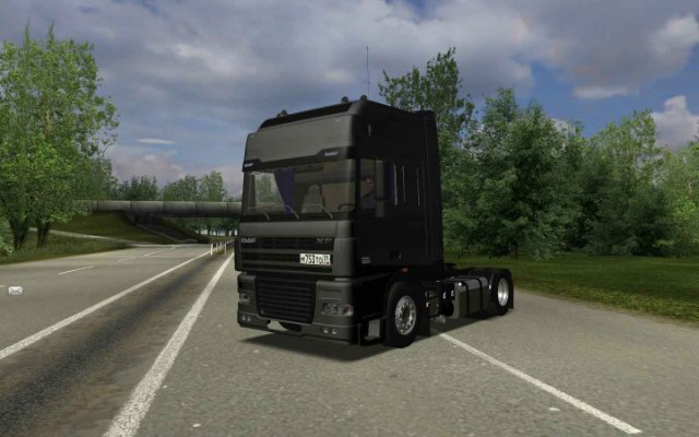 gts DAF XF 95 Black + interieur  ETS & GTS