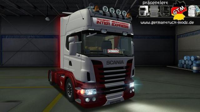 gts Scania R500 New  Inter Express 1  ETS & GTS