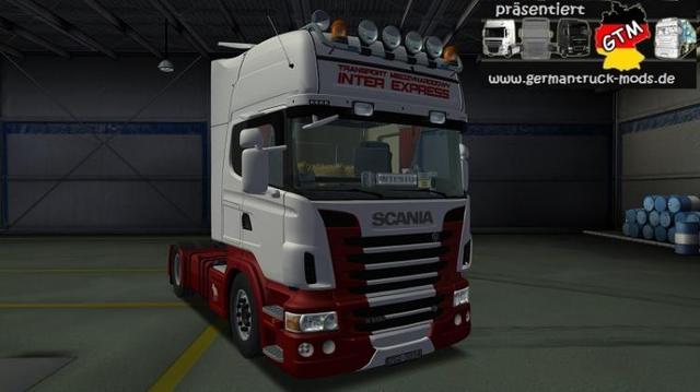 gts Scania R500 New  Inter Express  ETS & GTS