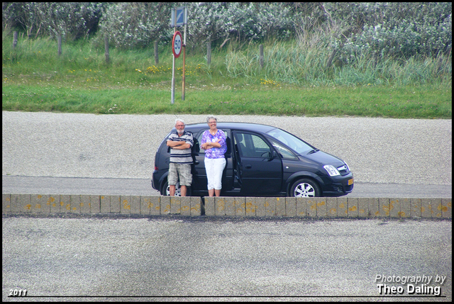 Pa & Ma uitzwaaien Texel  02 Dagje Texel 21-8-2011
