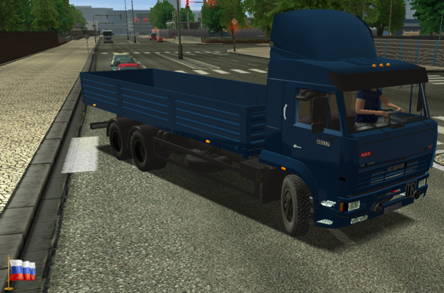 ets KAMAZ  65117 open bakwagen ETS TRUCK'S