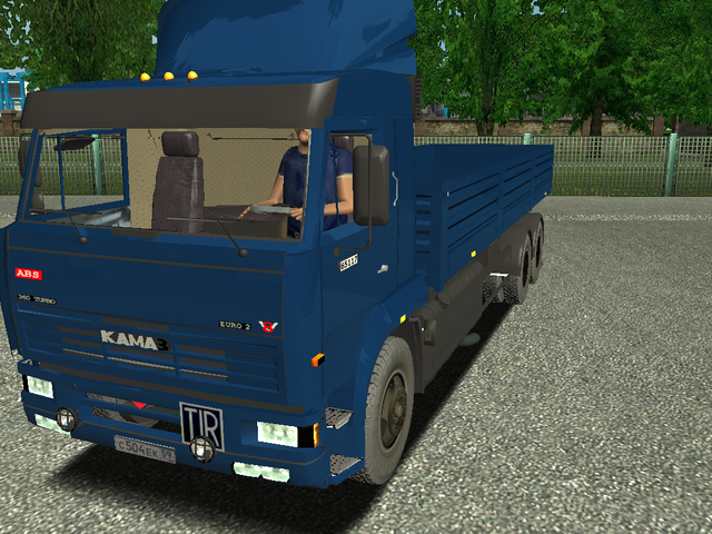 ets KAMAZ 65117 open bakwagen 1 ETS TRUCK'S