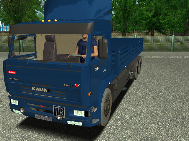 ets KAMAZ 65117 open bakwagen 2 ETS TRUCK'S