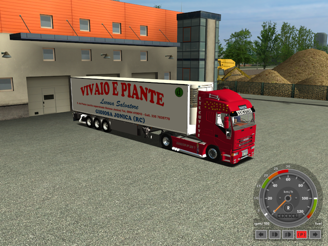 ets Iveco Eurostar 520 + Trailer VIVAIO E PIANTE 3 ETS COMBO'S