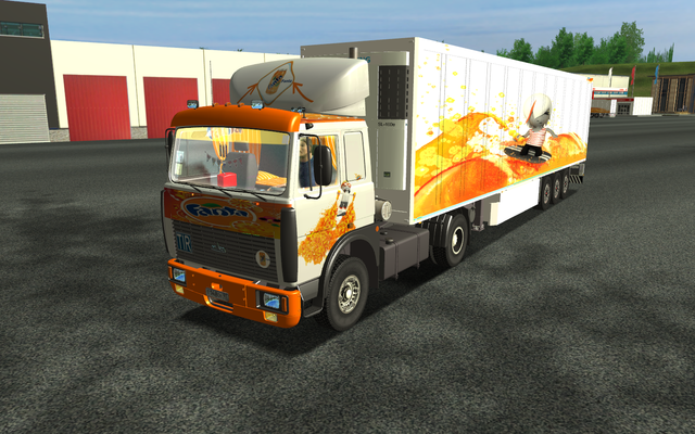 ets MAZ 219 + Trailer  FANTA ETS COMBO'S