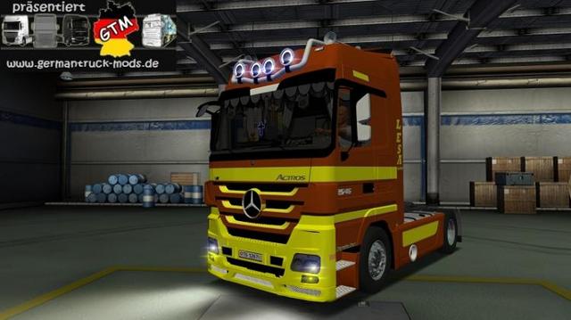 gts Mercedes Actros LESA by KingScania  ETS & GTS