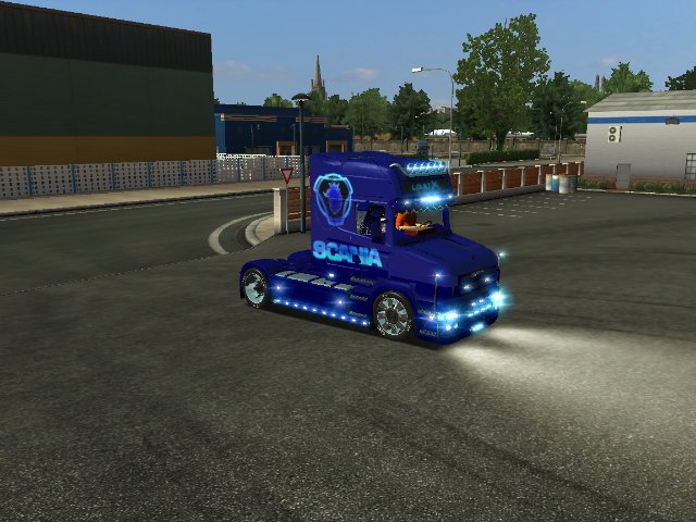 gts Scania T600 Lumiblue by Kanunikita  ETS & GTS