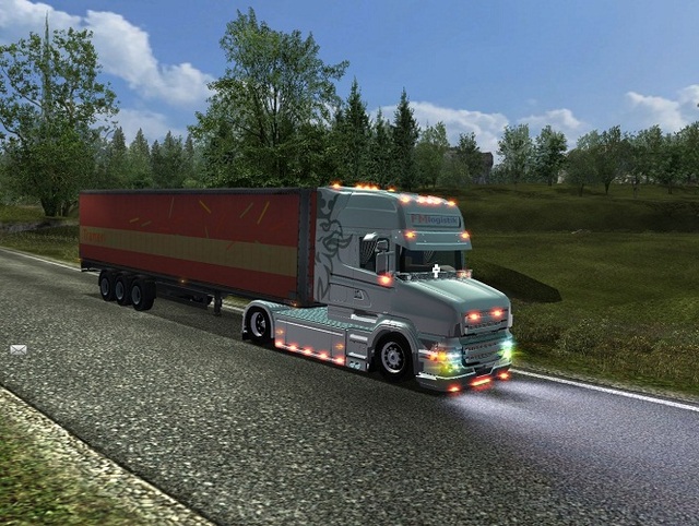 gts SCANIA GT T500 FM logistik 2  ETS & GTS