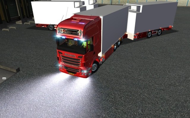 gts SCANIA-R730-6x4-Combo +Tandem-reefer- by-Power  ETS & GTS