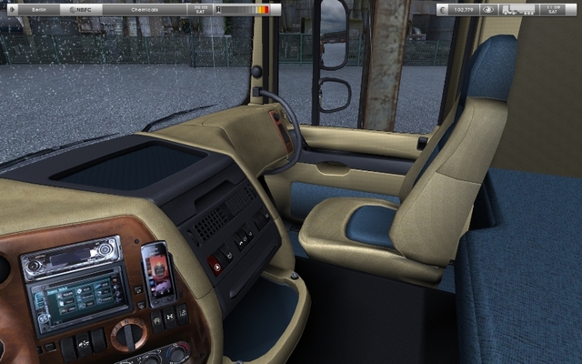 gts Edelholz DAF Interieur1  ETS & GTS