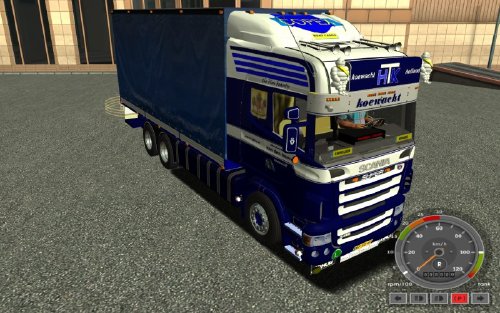 ets Scania Highline BDF van den Heuvel ETS TRUCK'S