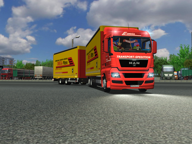 gts MAN TGX + Tandem OMEGA PILZNO by gubernator94  ETS & GTS