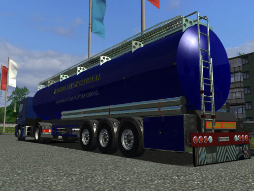 gts Mercedes Axor 1836 II + Tank Trailer 2  ETS & GTS