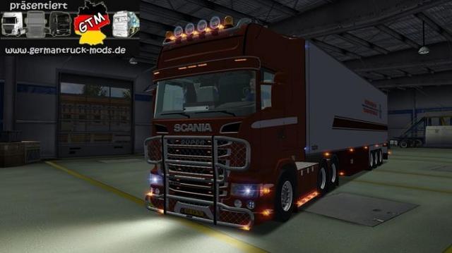 gts Scania R 560 6x4 + Chereau VERHAGEN BV Transpo  ETS & GTS