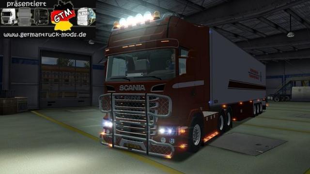 gts Scania R 560 6x4 + Chereau VERHAGEN BV Transpo  ETS & GTS