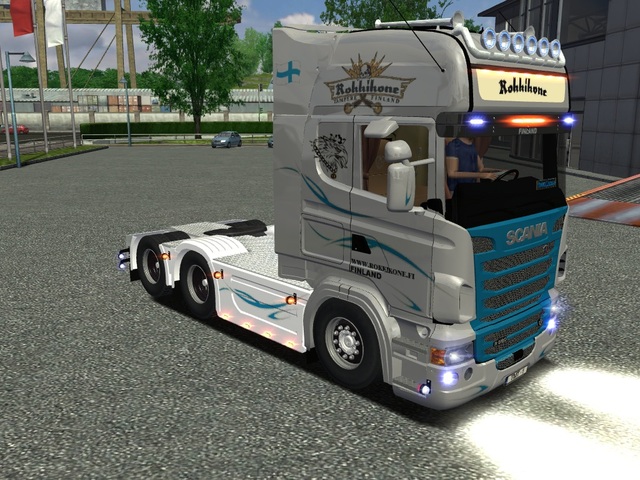 ets Scania R560 6x4 Rokkikone skin by Niemma ETS TRUCK'S