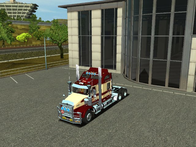 ets Kenworth T800 RT  6x4 mit Rundumbalken 2 ETS TRUCK'S