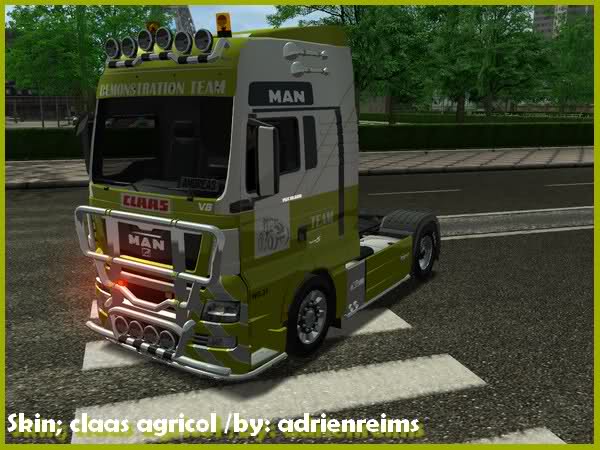 ets MAN TGX Combo CLAAS AGRICOL by adrienreims ETS COMBO'S