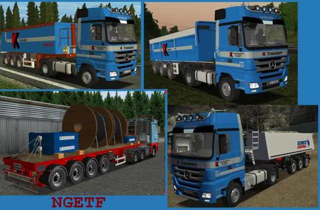 gts Schwertransport-tieflader Charmed-Life GTS TRUCK'S