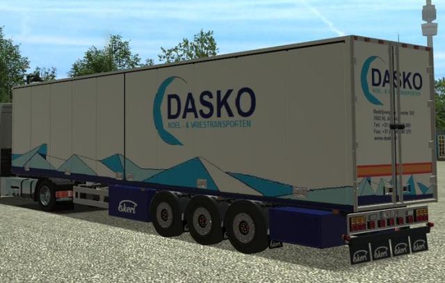 gts Trailer EKERI HOLLAND (Reefer)by Sydale getest GTS TRAILERS