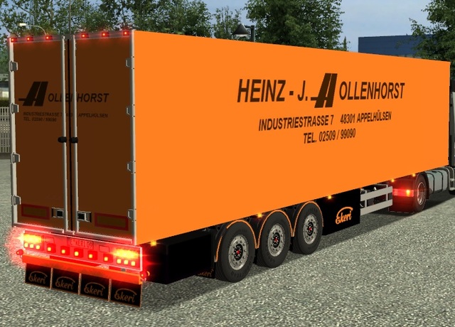 gts Trailer EKERI HOLLAND (Reefer)by Sydale getest GTS TRAILERS
