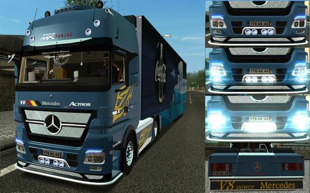 gts Mercedes Actros 1860XC SpaceMAX+interieur+temp GTS TRUCK'S