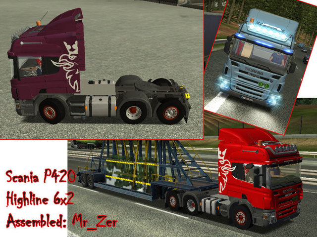 gts Scania P420 Highline v1.2  ETS & GTS