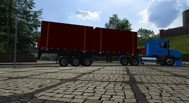 gts Trailer + 2 containers GTS TRAILERS