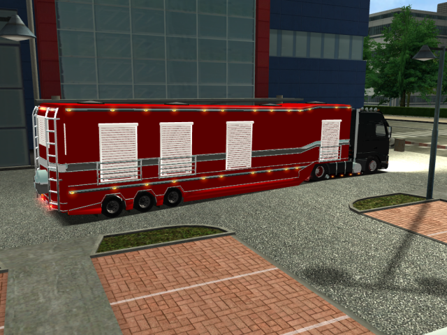 ets Semi remorque Caravane Laurent by borsalino88 ETS TRAILERS