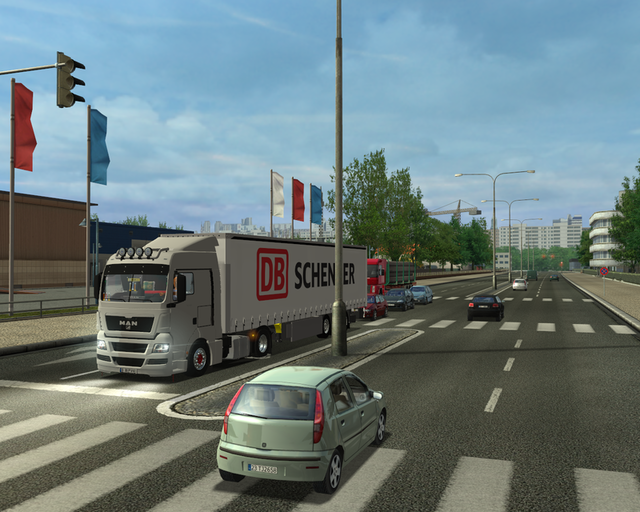 ets MAN TGX + Schmitz trailer DB-SCHENKER  ETS COMBO'S