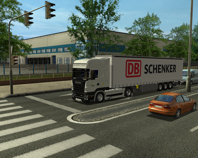 ets Scania R730 SEG + Schmitz trailer  DB-SCHENKER ETS COMBO'S