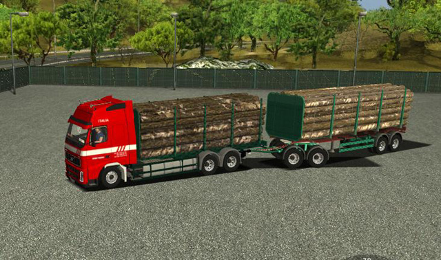 ETS Volvo FH12 forest combo RV LZV