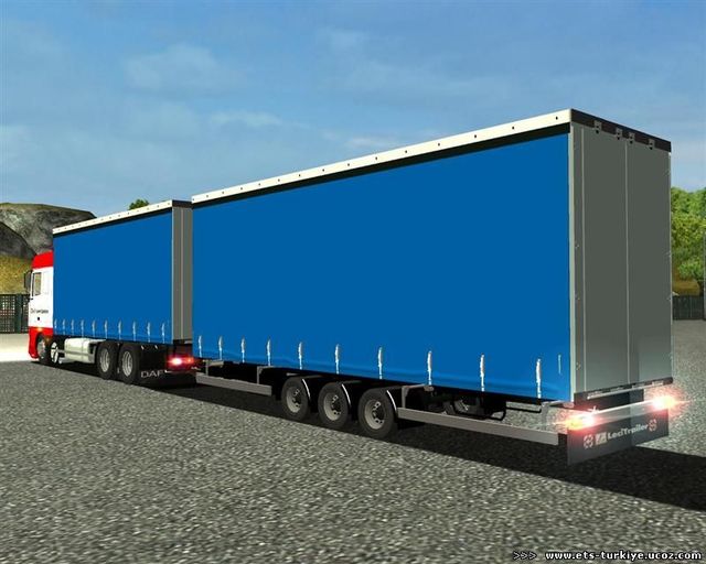 ets DAF XF 95 + Tandem 1 ETS COMBO'S