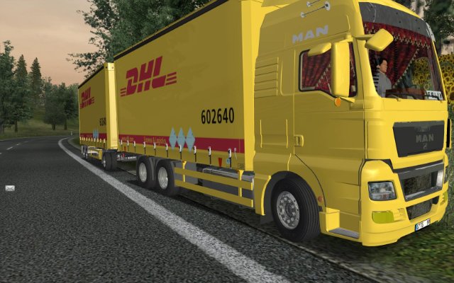 gts Man Tgx xxl jumbozugDHL-kv(haulin)goba63725 LZV