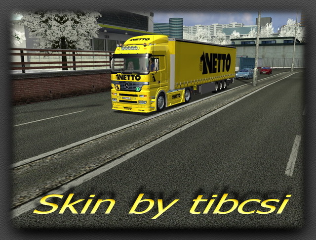 ets Mercedes Actros + Schmitz trailer NETTO verv m ETS COMBO'S