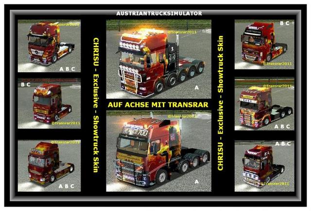 gts Exclusive Showtruckskinnpack by Transrar2011 GTS TRUCK'S