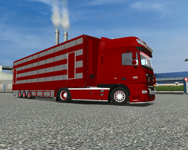 gts DAF XF 105 + veetrailer by 50keda,Ventyres,Sna GTS COMBO'S