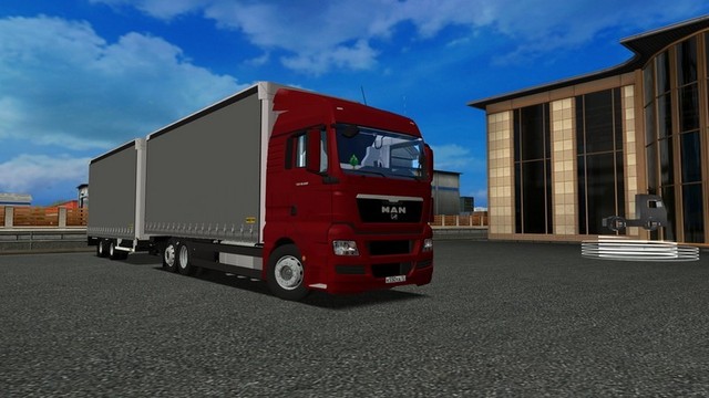 gts MAN TGX + Tandem verv man B reefer GTS COMBO'S