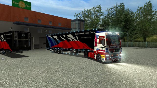 gts Man TGX + Trailer verv man A en B reefer-Ms-20 GTS COMBO'S