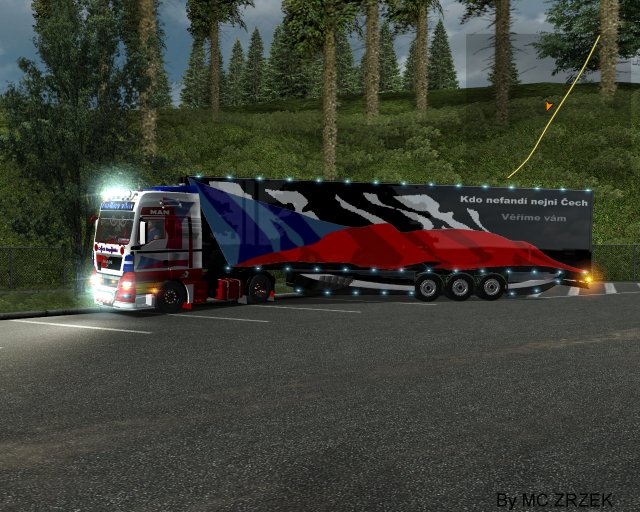 gts Man TGX + Trailer verv man A en B reefer-Ms-20 GTS COMBO'S