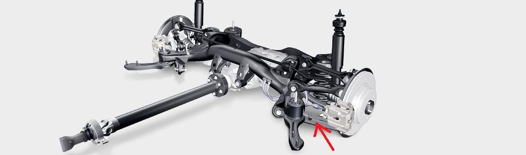 multilink rear suspension - Cars