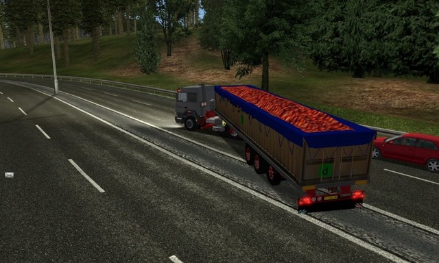 ets Trailer met Tomaten(aardappelen) old style by  ETS TRAILERS