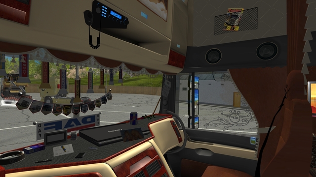 gts Daf XF 95 480 6x2 + interieur by Benni71086 ve GTS TRUCK'S