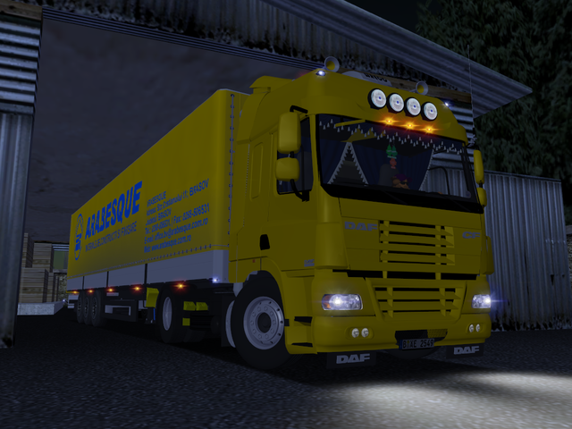 gts Daf CF + Schmitz trailer ARABESQUE by Paulo ve GTS COMBO'S