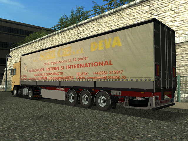 gts Daf XF 95 + trailer Freuhauf Sanex Com by Paul GTS COMBO'S