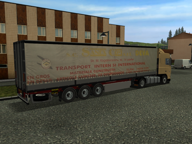 gts Daf XF 95 + trailer Freuhauf Sanex Com by Paul GTS COMBO'S