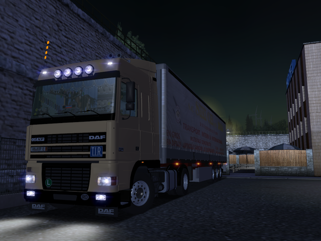 gts Daf XF 95 + trailer Fruehauf Sanex Com by Paul GTS COMBO'S