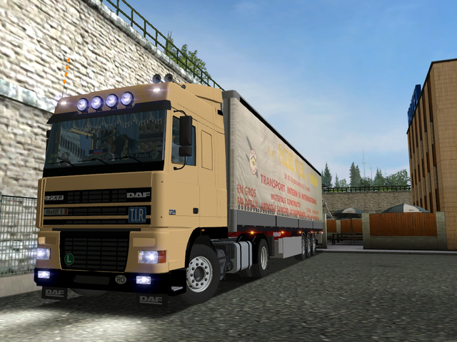 gts Daf XF 95 + trailer Fruehauf Sanex Com by Paul GTS COMBO'S